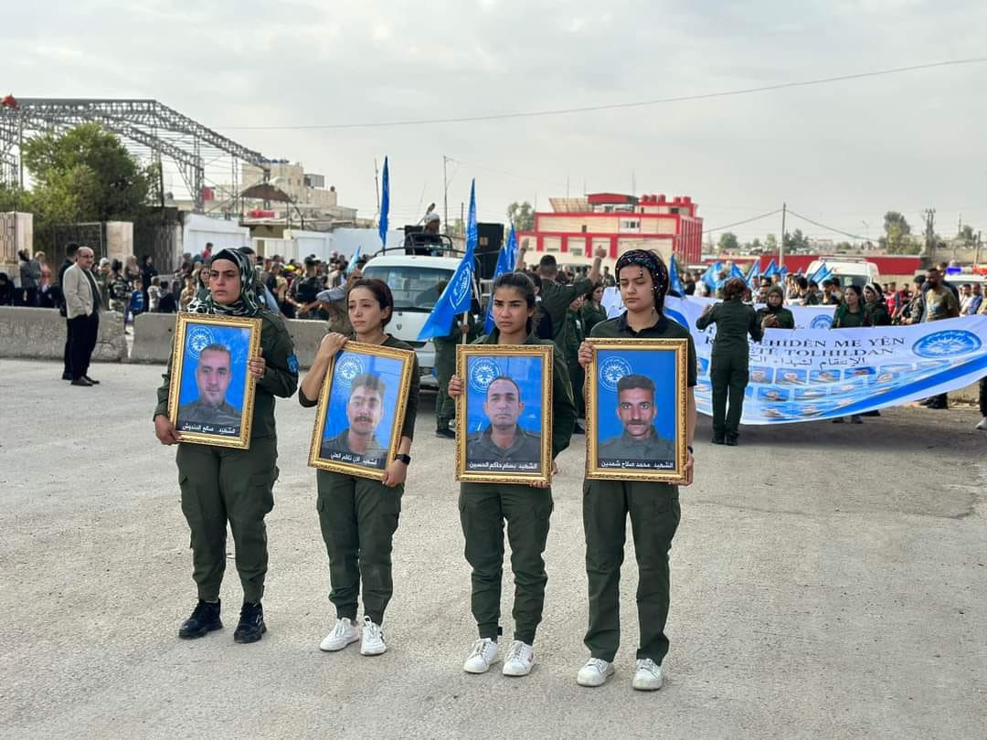 Gelê Rojava Şehîdên Xwe Oxirkirin - Federasyona Gaziyên Bakur û ...